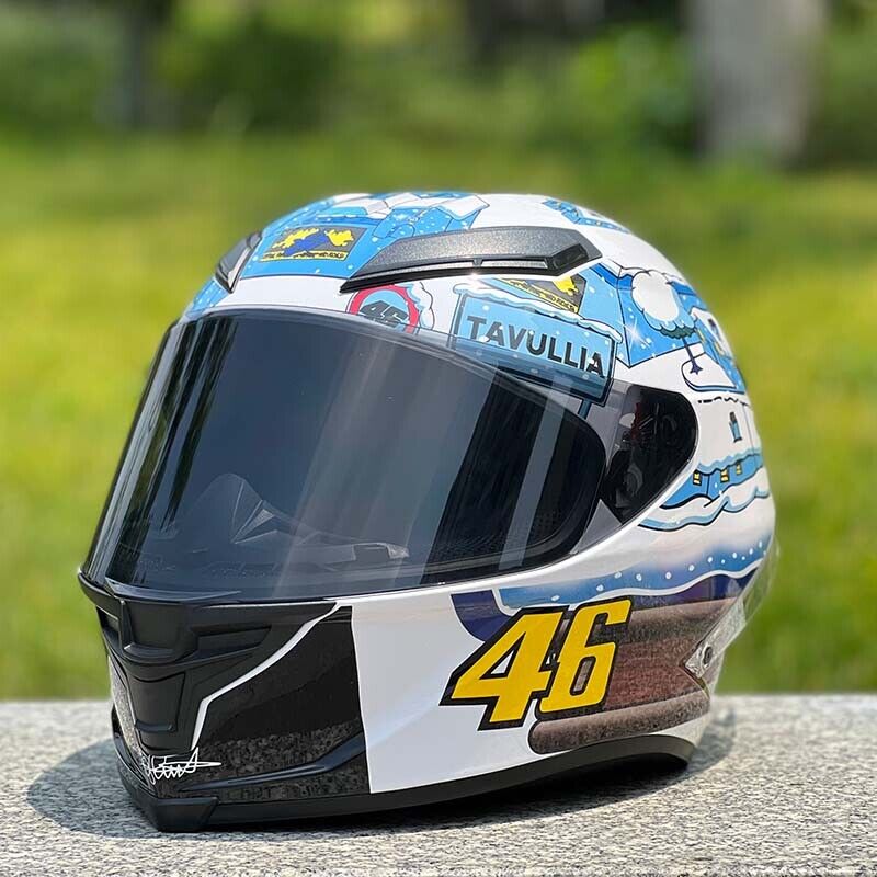 Future Serie / Carbon Fiber Pattern Plated Full Face Helmet Motorcycle All-Season DOT 3C Approve