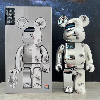 BE@RBRICK 400% Building Block Violence Bear Collectible Toy Action Figure