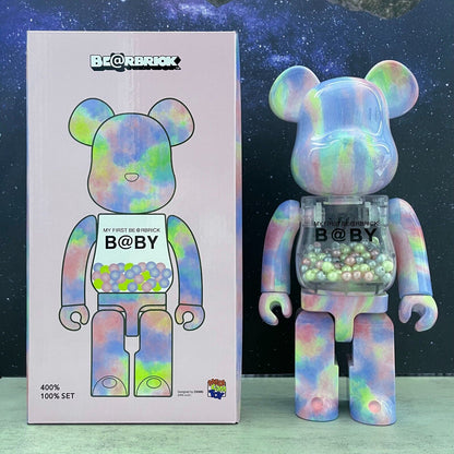 BE@RBRICK 400% Building Block Violence Bear Collectible Toy Action Figure