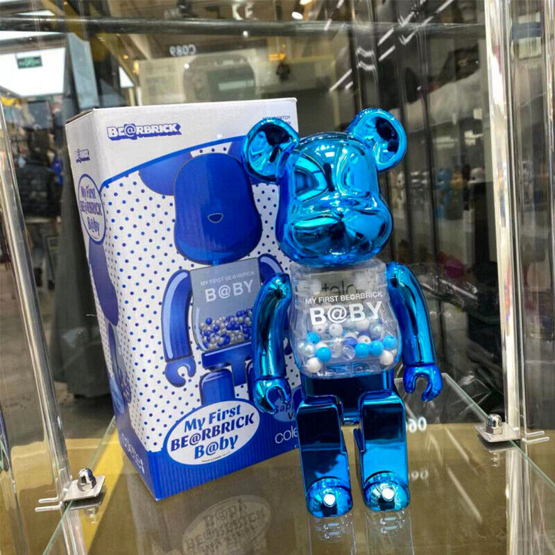 New Year Wealth Deity /BE@RBRICK 400% Violent Bear: Building Block Bear/ Figure
