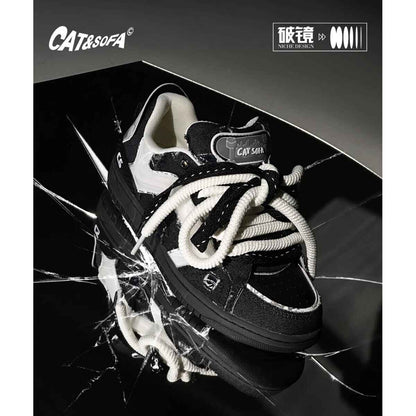 C-TUBE Original Breaking Mirro/ Unisex Casual Sport Skate Sneaker Shoes - Size avaliable 35~44
