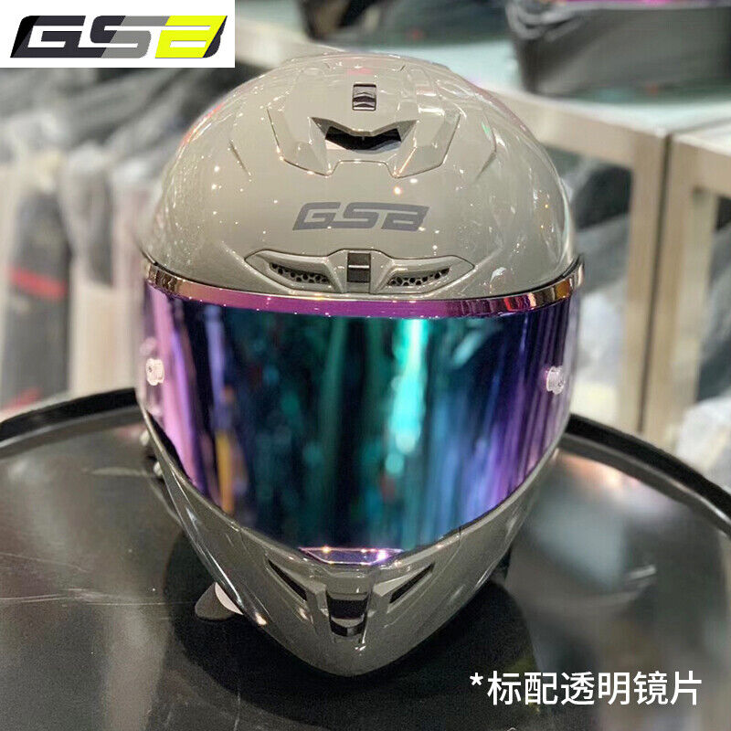 GSB361GT Motorcycle Helmet Unisex Large Spoile All-Season Full-Face Helmet 3C