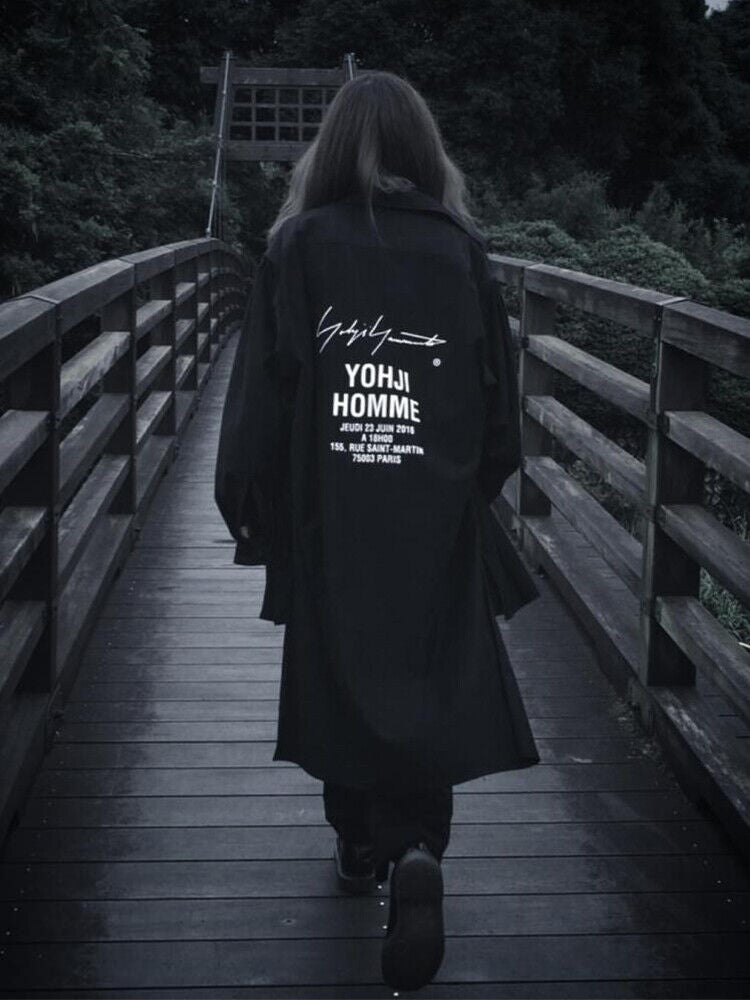 Yohji Yamamoto Coat Trench Coat Shirt Paris Runway Limited Edition
