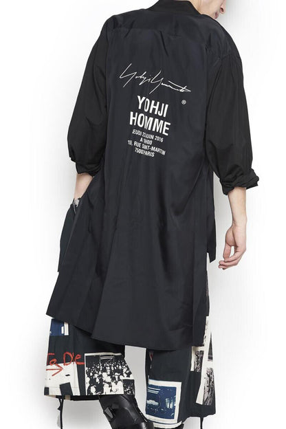 Yohji Yamamoto Coat Trench Coat Shirt Paris Runway Limited Edition