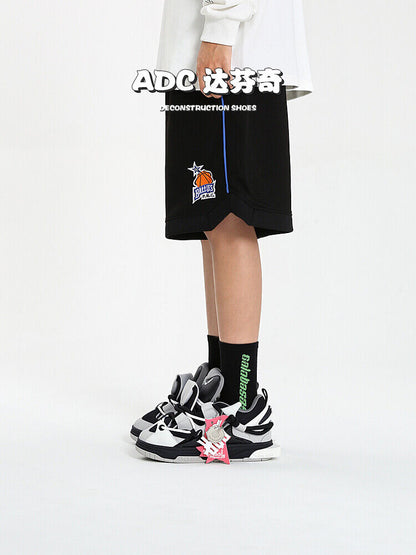 ADC Da Vinci: Whale Series Tiger Whale /Original Street Durable Non-slip Loafers