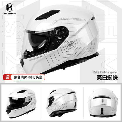 HNJ Motorcycle Helmet Unisex/ All-Season Riding/ Bluetooth-Avaliable/3C DOT ECE