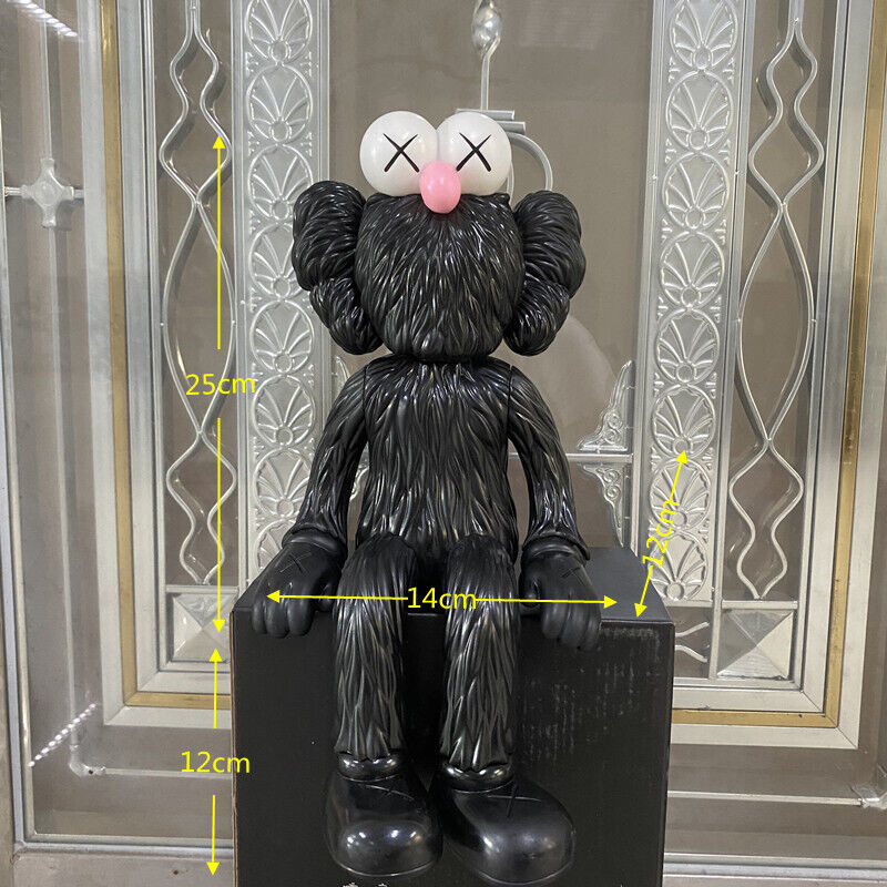 KAWS Figurine Collectible: Toy Handheld Ornament KAWS Covered Face Sesame Street - 37CM Sesame Street