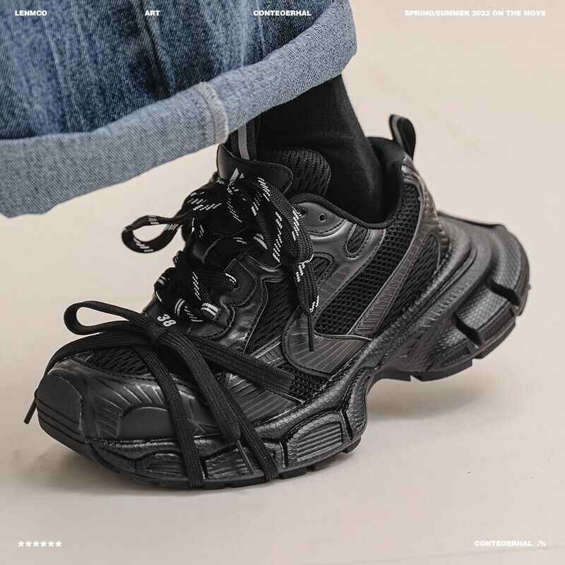 Donkey Vintage Dad Shoes: Outdoor Thick-Soled Retro Style Casual Sports Hiking - Size avaliable 35~45