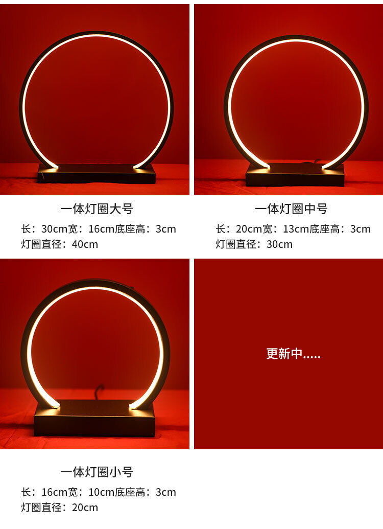 Gundam Showcase Lamp:USB-Powered/ Dimming/Striking Red Halo/Model Figure