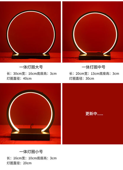 Gundam Showcase Lamp:USB-Powered/ Dimming/Striking Red Halo/Model Figure