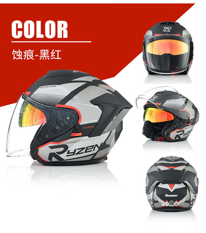 Evangelion Unit-01 Style Bluetooth Helmet - DOT Certified Dual Visor
