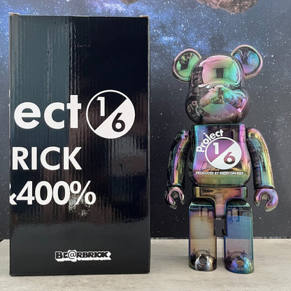 BE@RBRICK 400% Building Block Violence Bear Collectible Toy Action Figure