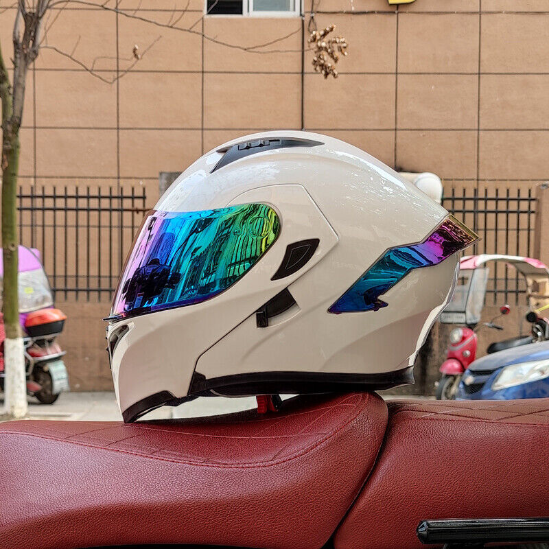 Ragefire /LVS Full-Cover Motorcycle Helmet /Bluetooth 3C DOT Certified Dual Viso - order with style message