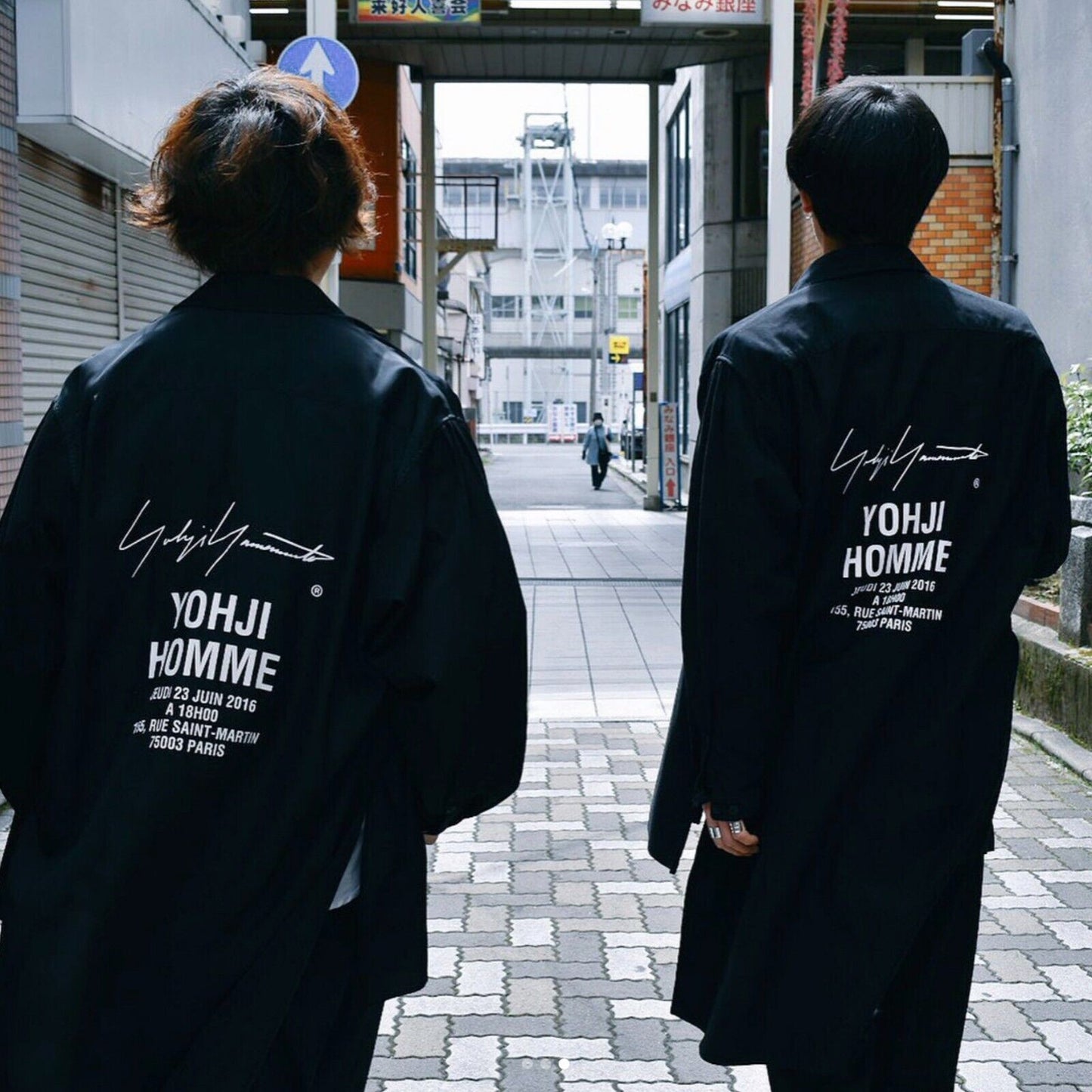 Yohji Yamamoto Coat Trench Coat Shirt Paris Runway Limited Edition