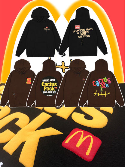 FW20 Travis Scott x McDonald’s Apple Pie High Street Foam Print Hoodie