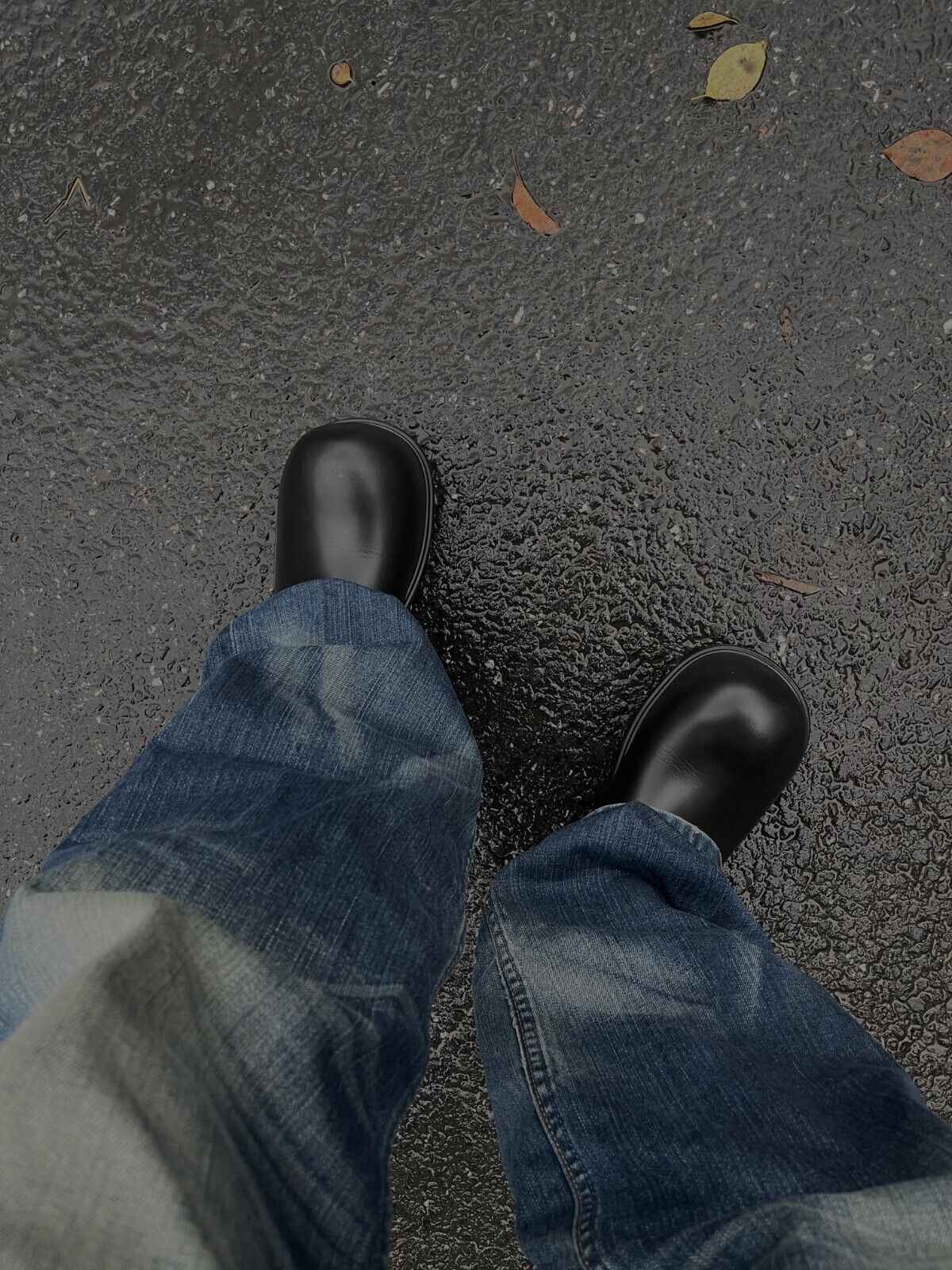 Rain Work Boots Outdoor Function Waterproof Derby Mickey Chef Shoes