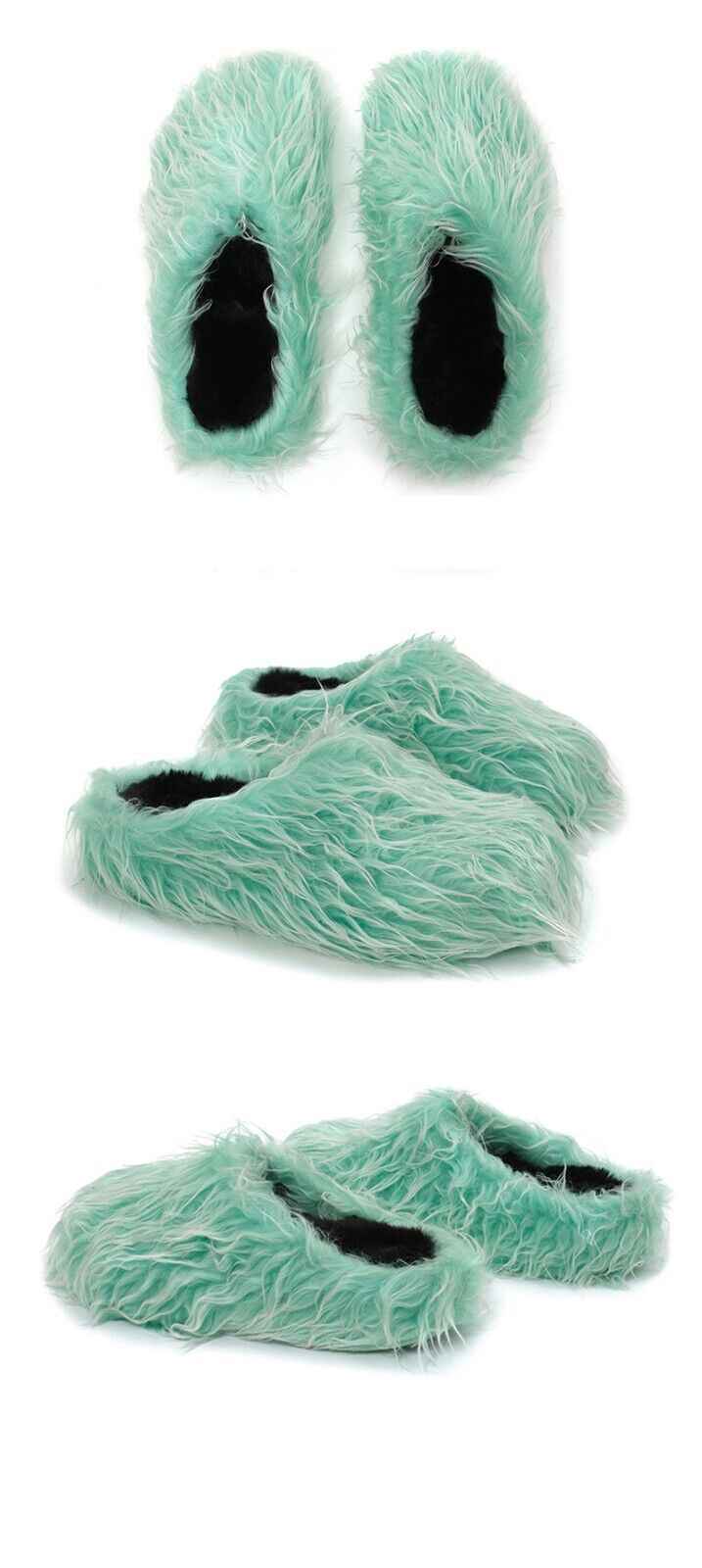 [TZ Killer] Plush Tassel Colorful Commuting Elevated Slippers Slip-On Shoes