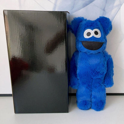 BE@RBRICK 400% Kobe Bryant Jordon James NBA Building Block Violent Bear Figures - Furry KAWS