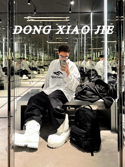 Parisian Snow Boots Ski Waterproof Anti-Slip Big Head Short Boots