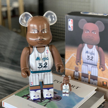 BE@RBRICK 400% KAWS Sesame Street Furry Building Block Violent Bear Figure Gift - O’Neal 400 + 100%