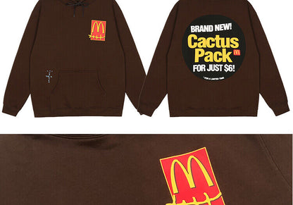 FW20 Travis Scott x McDonald’s Apple Pie High Street Foam Print Hoodie