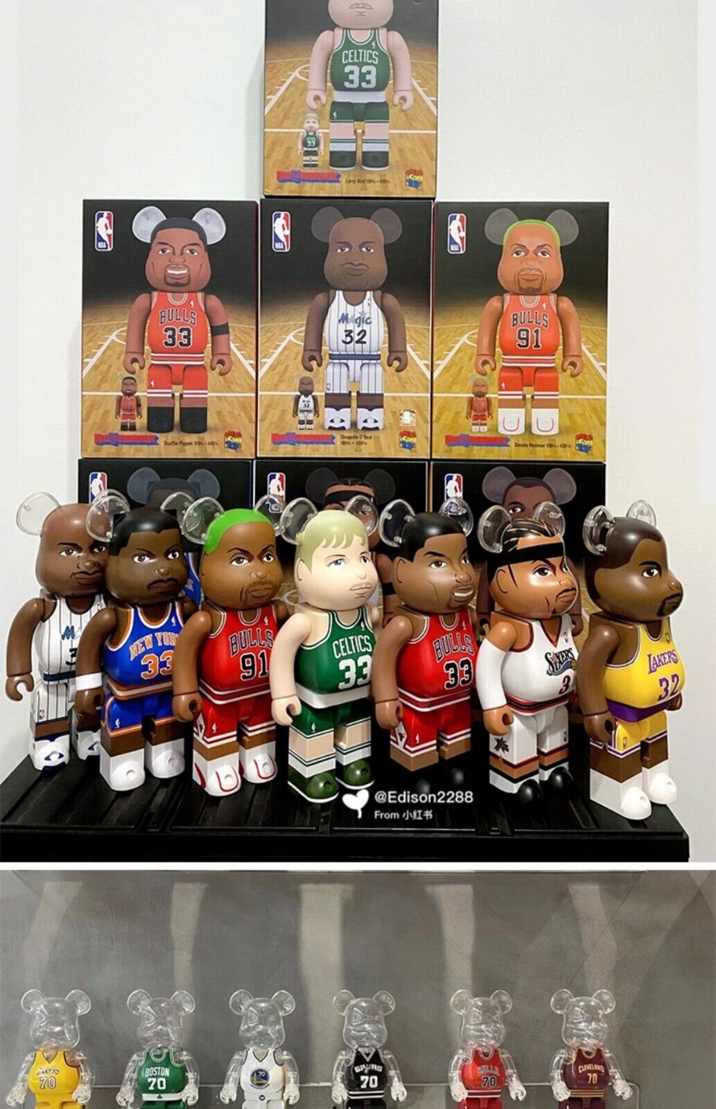 BE@RBRICK 400% Kobe Bryant Jordan LeBron NBA Figure | Donclickin