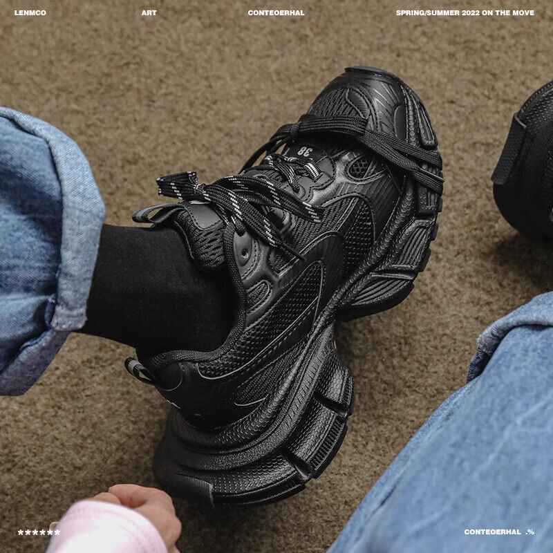 Donkey Vintage Dad Shoes: Outdoor Thick-Soled Retro Style Casual Sports Hiking - Size avaliable 35~45