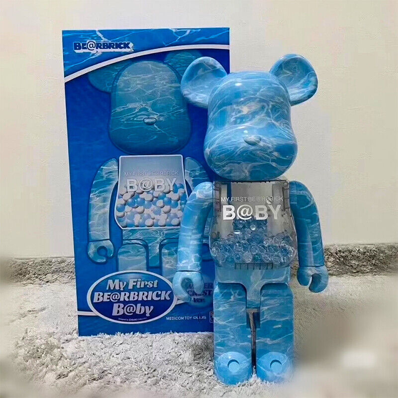 New Year Wealth Deity /BE@RBRICK 400% Violent Bear: Building Block Bear/ Figure
