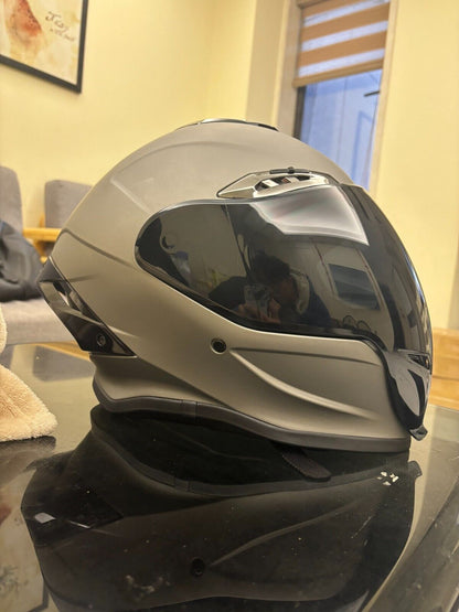 Mecha /NBTK Full-Face/Cover Retro Motorcycle Helmet /Bluetooth 3C DOT Dual Visor