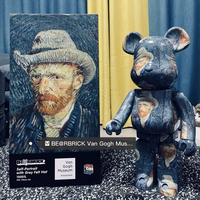 New Year Wealth Deity /BE@RBRICK 400% Violent Bear: Building Block Bear/ Figure