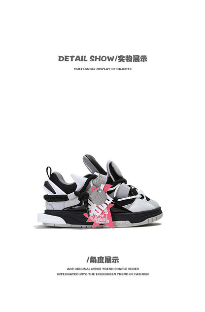 ADC Da Vinci: Whale Series Tiger Whale /Original Street Durable Non-slip Loafers