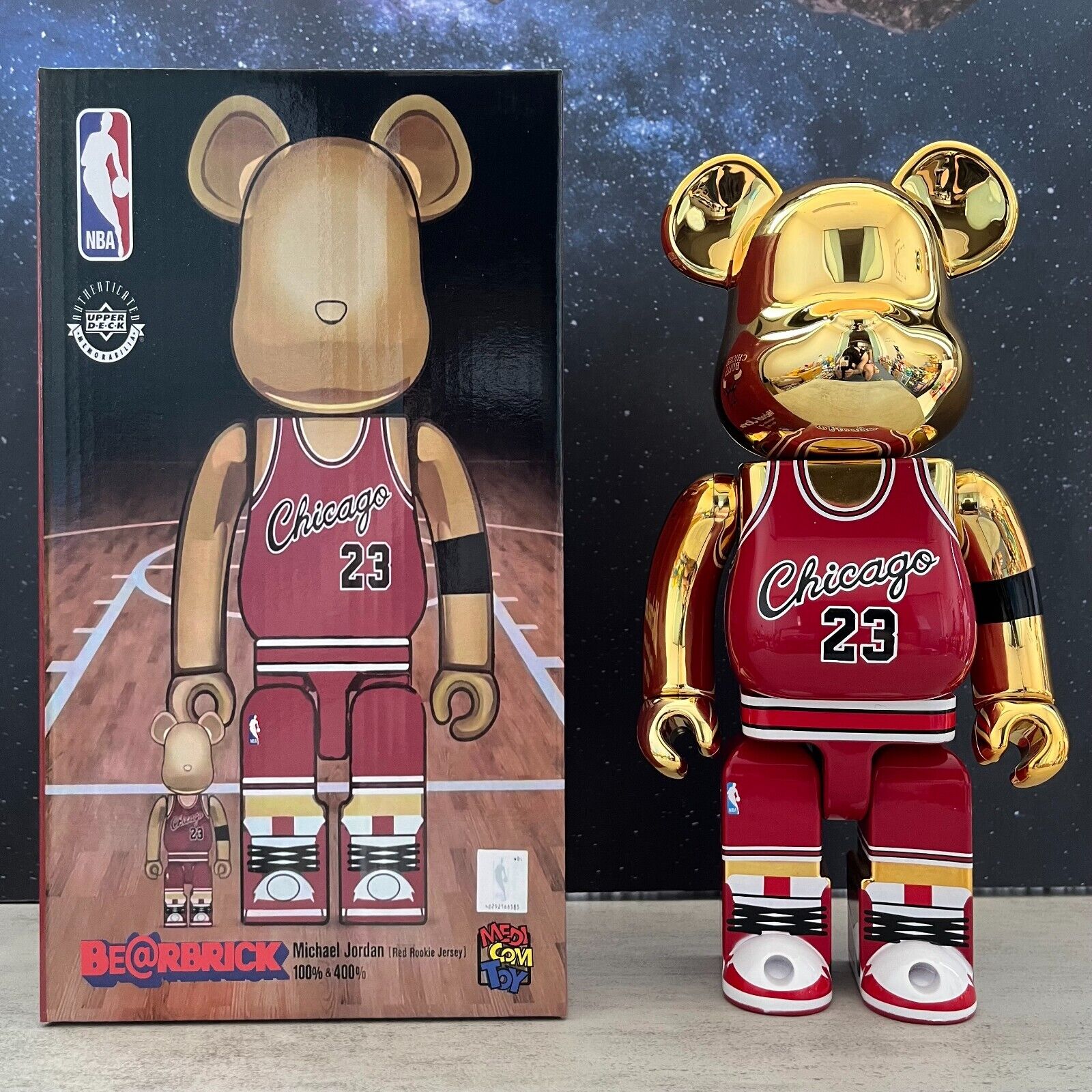 BE@RBRICK 400% Building Block Violence Bear Collectible Toy Action Figure