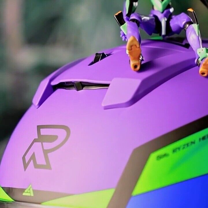 Evangelion Unit-01 Style Bluetooth Helmet - DOT Certified Dual Visor