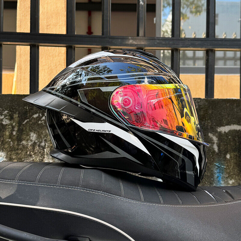 FireLord / 3C DOT Full Face Dual Visors Unisex Bluetooth Motorcycle Helmet