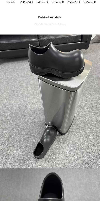 Rain Work Boots Outdoor Function Waterproof Derby Mickey Chef Shoes