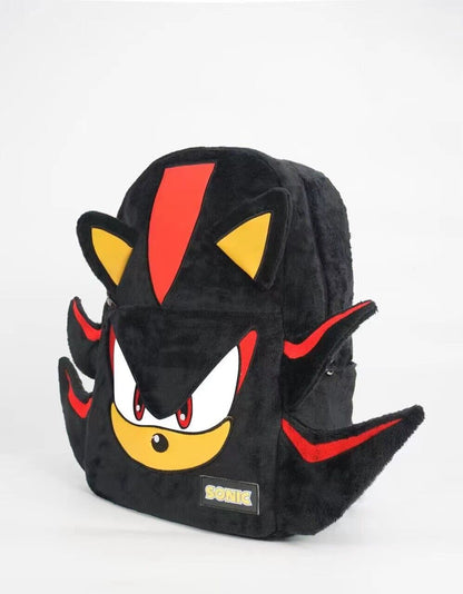 Online Love Master Original Sonic the Hedgehog Shadow Sonic Black Plush Backpack - Dark Sonic
