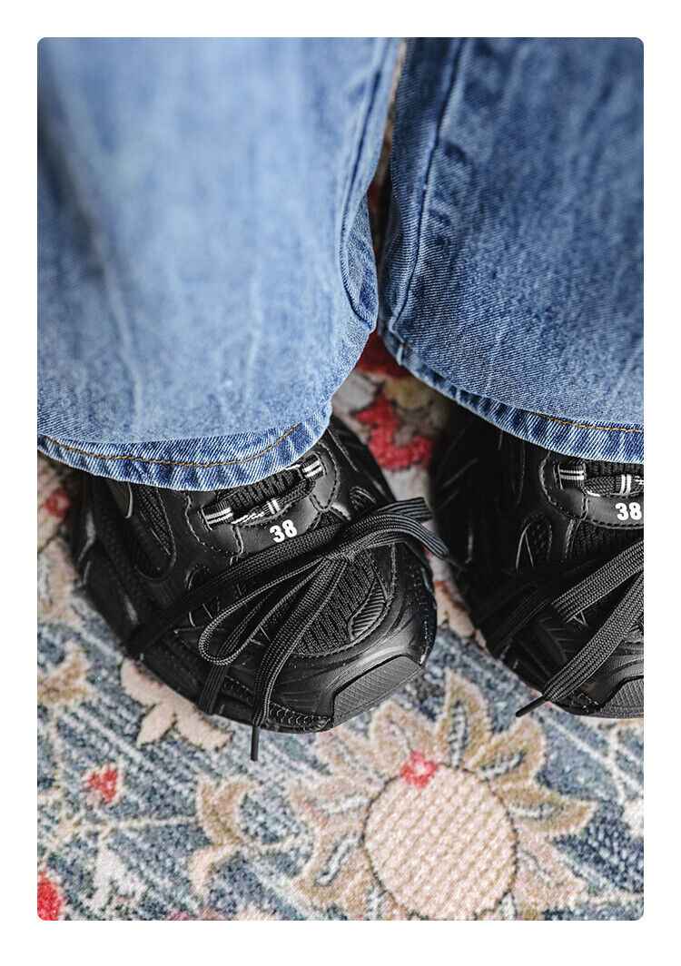 Donkey Vintage Dad Shoes: Outdoor Thick-Soled Retro Style Casual Sports Hiking - Size avaliable 35~45