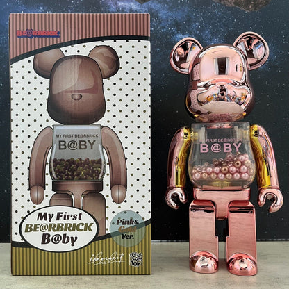 BE@RBRICK 400% Building Block Violence Bear Collectible Toy Action Figure