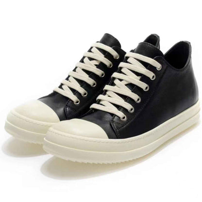 RO 23SS Leather Milk Fragrance Sole Dark High Street Low-Top Shoes RICK OWENS - Leather