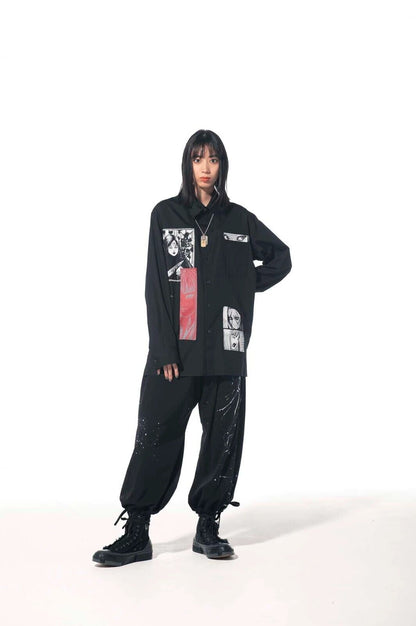 Yohji Yamamoto SYTE 21ss X Ito Junji Manga Tomie Long Sleeve Shirt