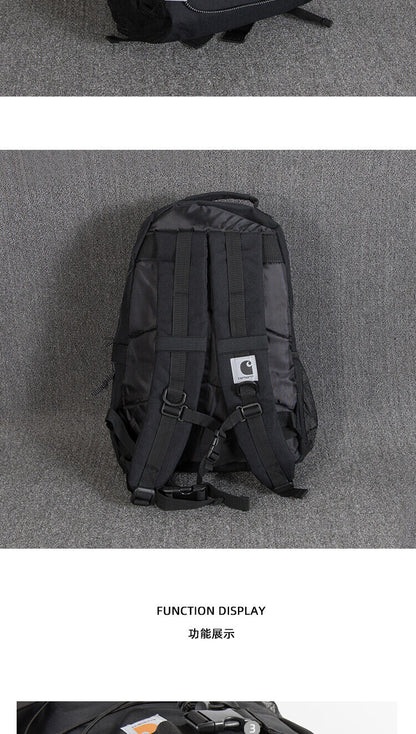 Carhartt Streetwear Backpack Canvas Casual Student School Travel Laptop Gym Bag