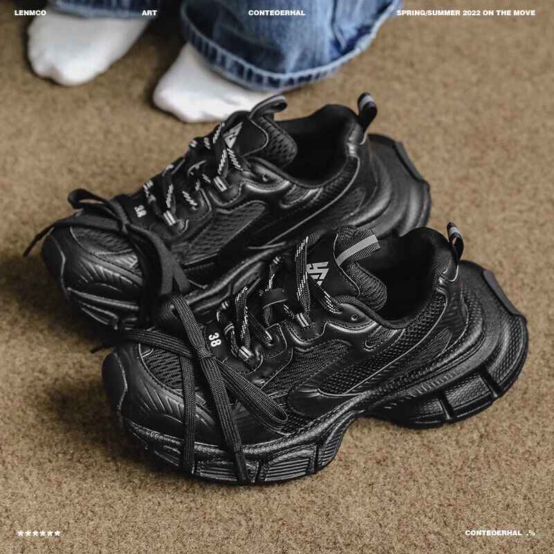 Donkey Vintage Dad Shoes: Outdoor Thick-Soled Retro Style Casual Sports Hiking - Size avaliable 35~45