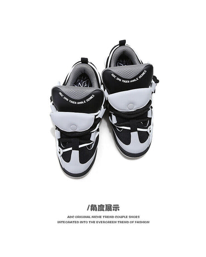 ADC Da Vinci: Whale Series Tiger Whale /Original Street Durable Non-slip Loafers