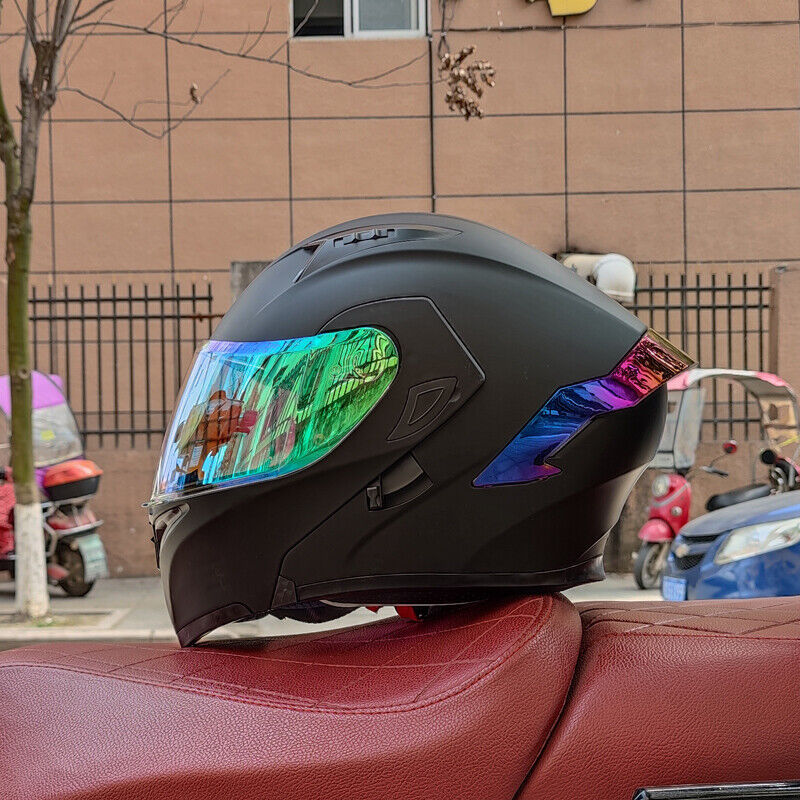 FireLord / 3C DOT Full Face Dual Visors Unisex Bluetooth Motorcycle Helmet