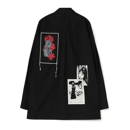 Yohji Yamamoto SYTE 21ss X Ito Junji Manga Tomie Long Sleeve Shirt
