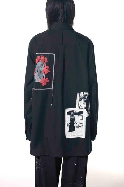 Yohji Yamamoto SYTE 21ss X Ito Junji Manga Tomie Long Sleeve Shirt