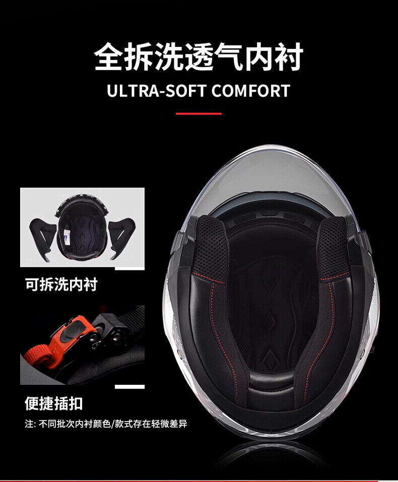 Evangelion Unit-01 Style Bluetooth Helmet - DOT Certified Dual Visor
