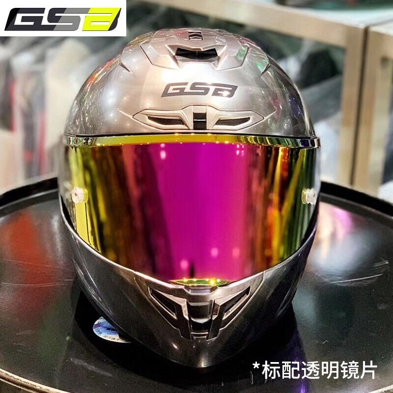 GSB361GT Motorcycle Helmet Unisex Large Spoile All-Season Full-Face Helmet 3C