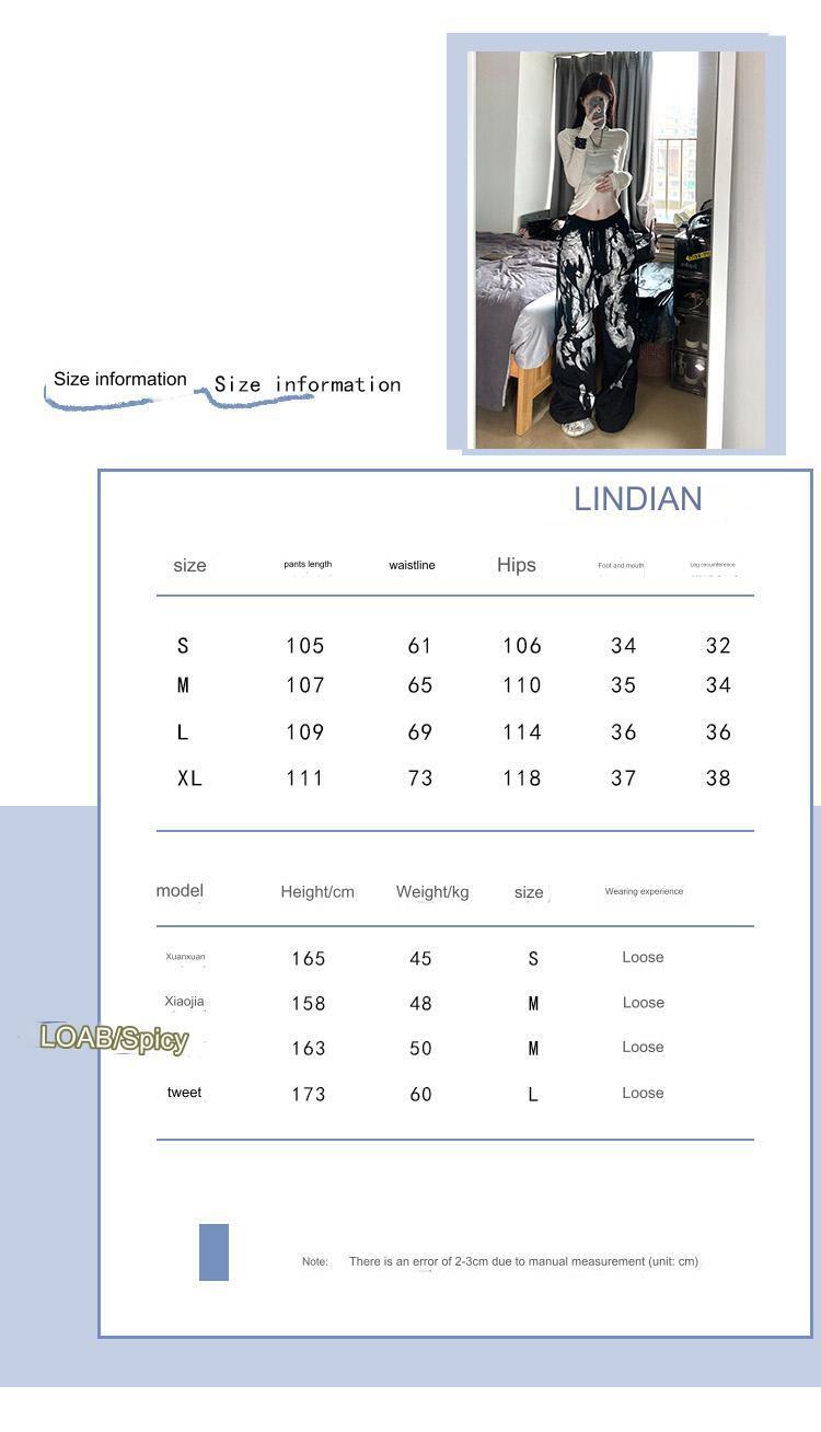 RO Rick Owens Black Work Pants High Street Punk Dark Style Couple Wide-Leg Trousers - Size avaliable S ~ XXL