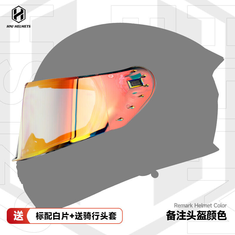 HNJ Motorcycle Helmet Unisex/ All-Season Riding/ Bluetooth-Avaliable/3C DOT ECE